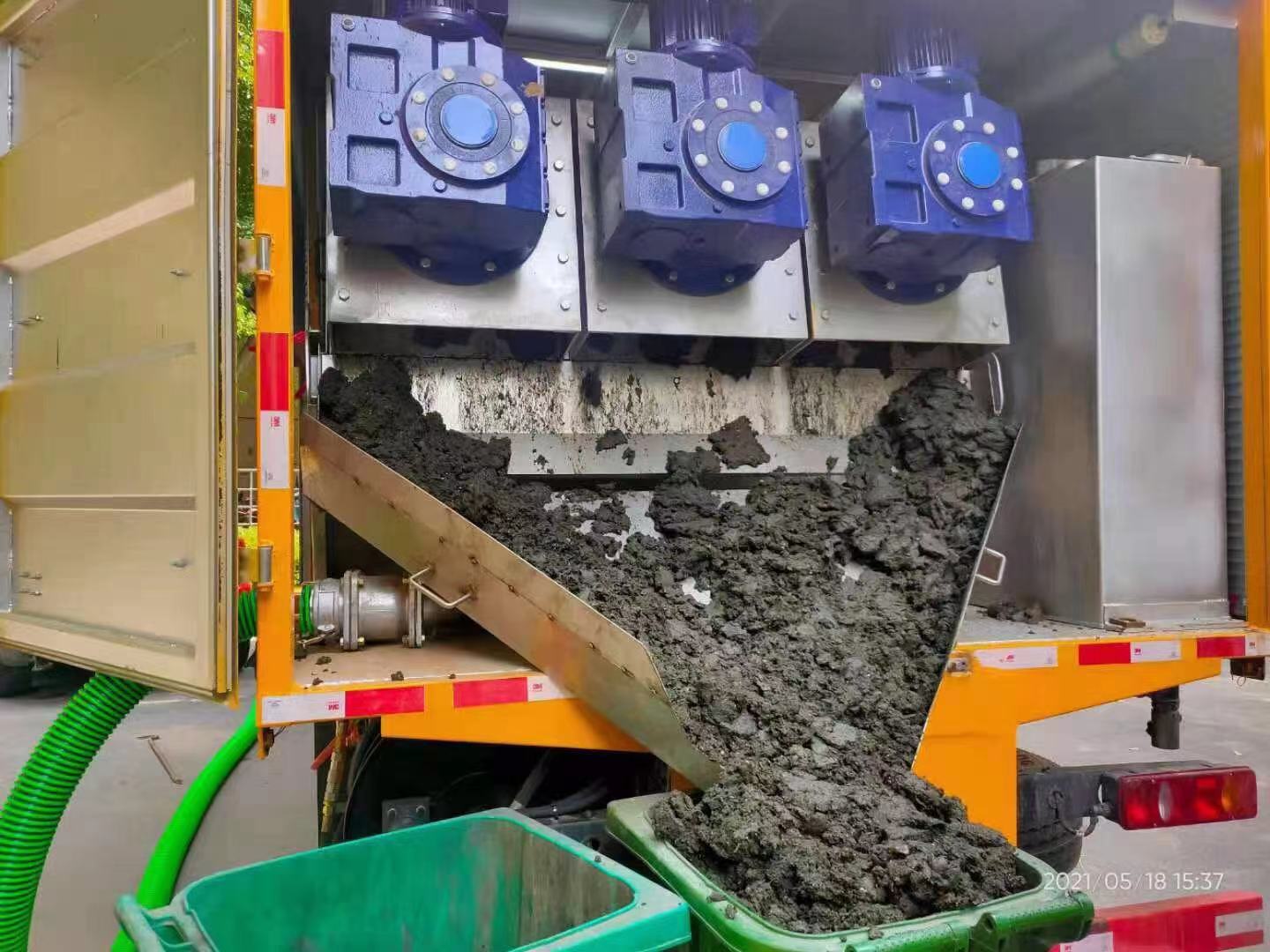 遂平化粪池清掏城市维护站-泥浆净化干湿分离处理